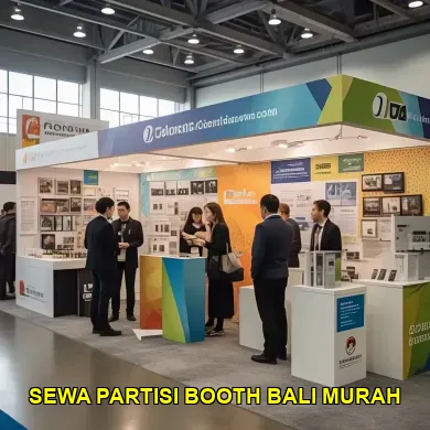 sewa partisi booth bali murah